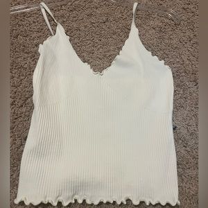 White cami top